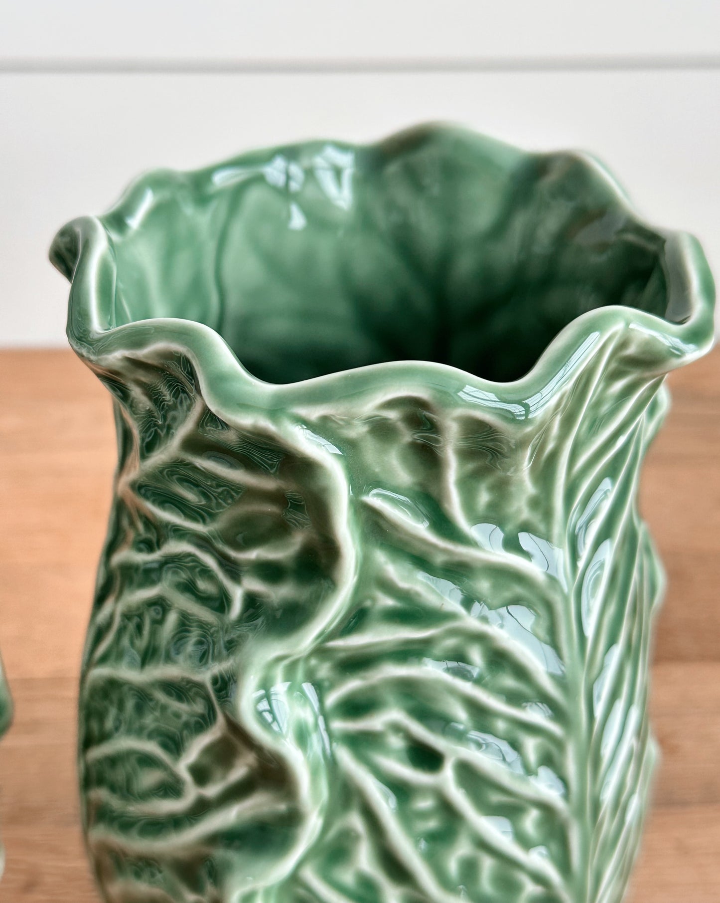Cabbage Ware Vases