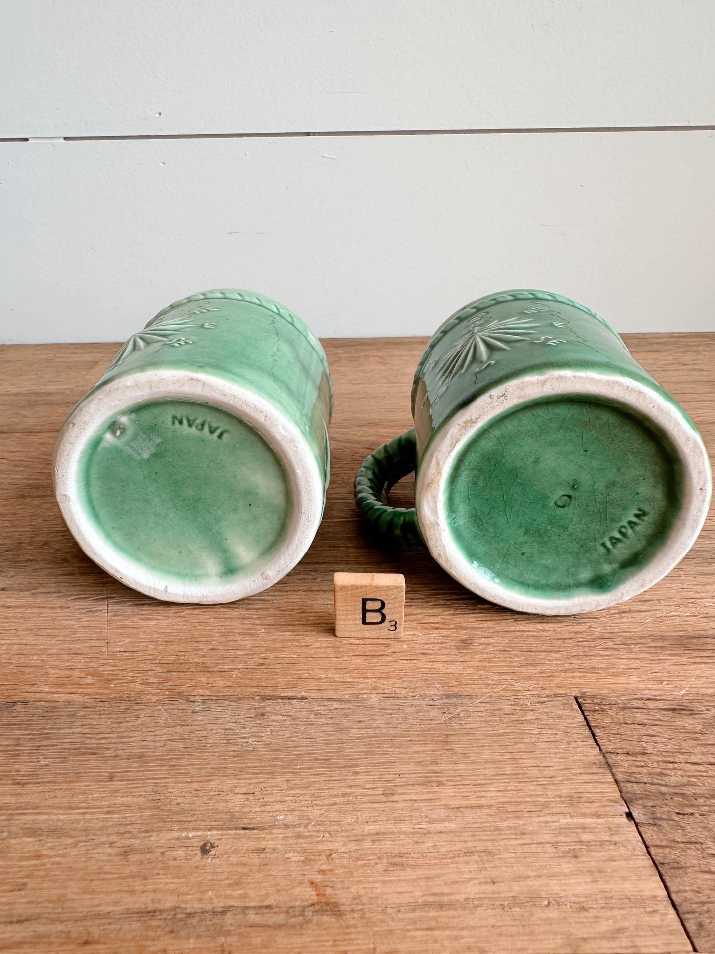Vintage Nautical Mugs (set of 2)