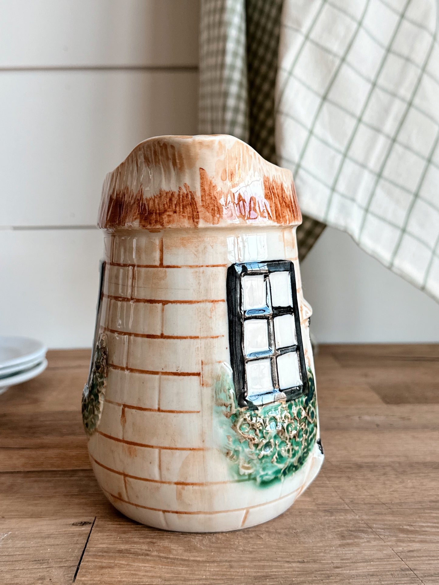 Vintage Cottage Pitcher
