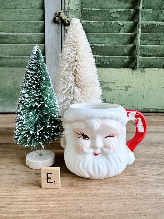 Vintage Santa Mug