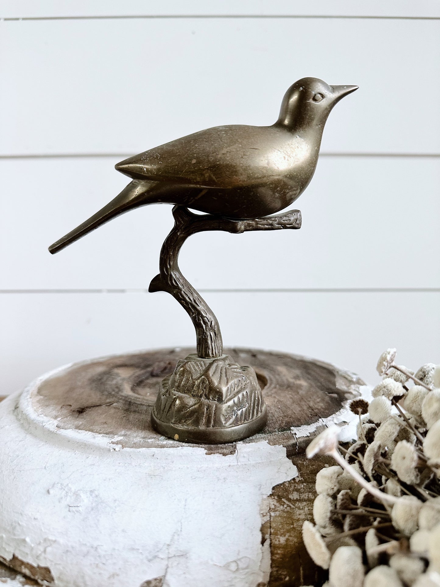 Vintage Brass Bird