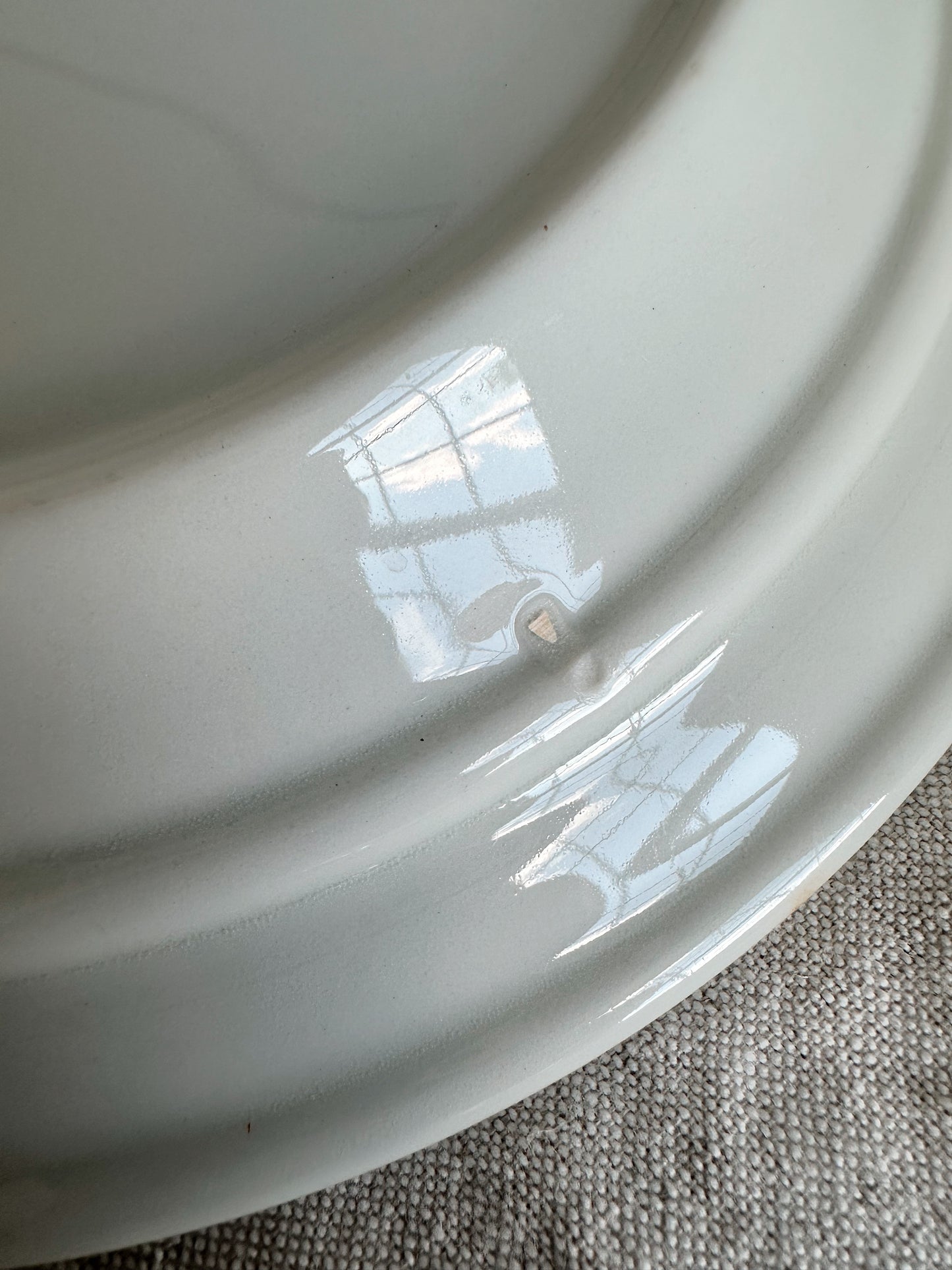 Pair of Vintage Shenago China Restaurant Ware Plates, Chardon Rose Pattern