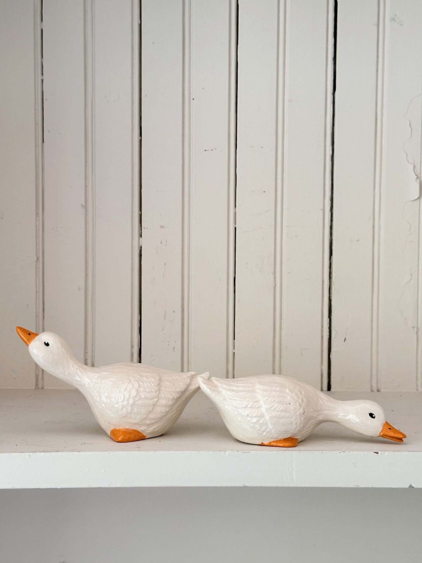 Pair of Vintage Geese