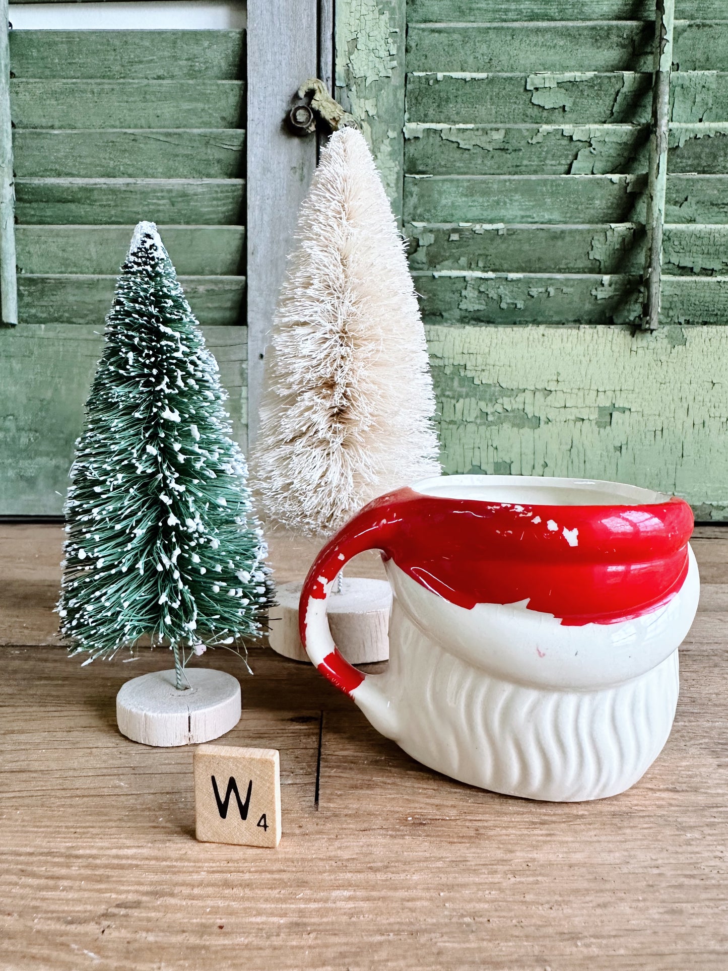 Vintage Santa Mug