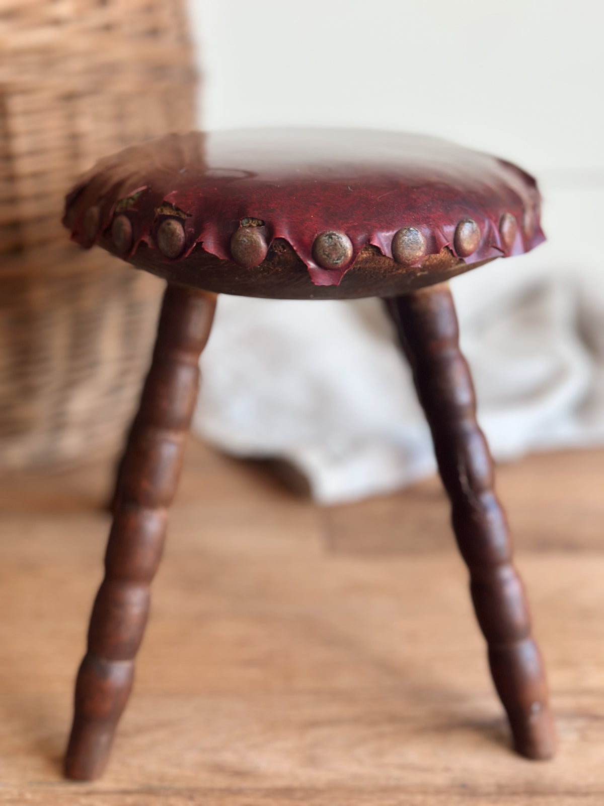 Petite Vintage Stool