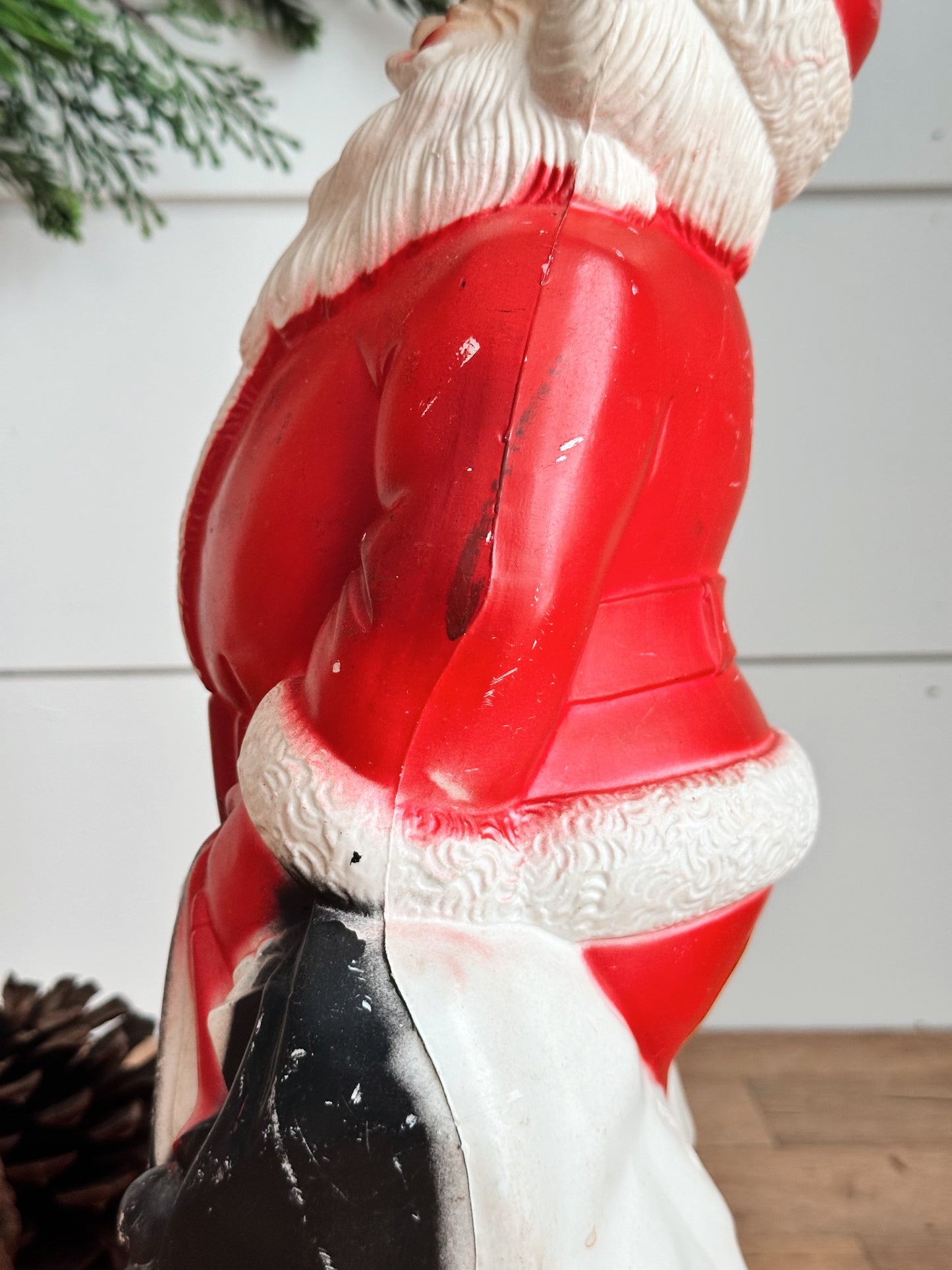 Vintage Empire Santa Blow Mold