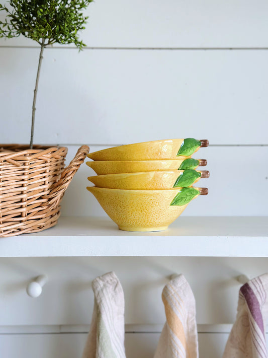 Lemon Bowls (set of four)