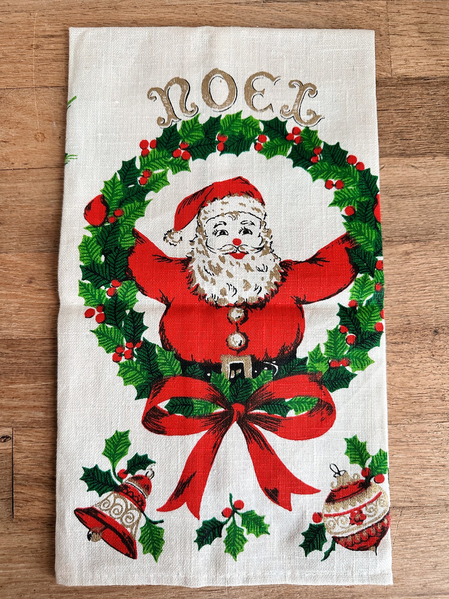 Vintage Linen Tea Towel