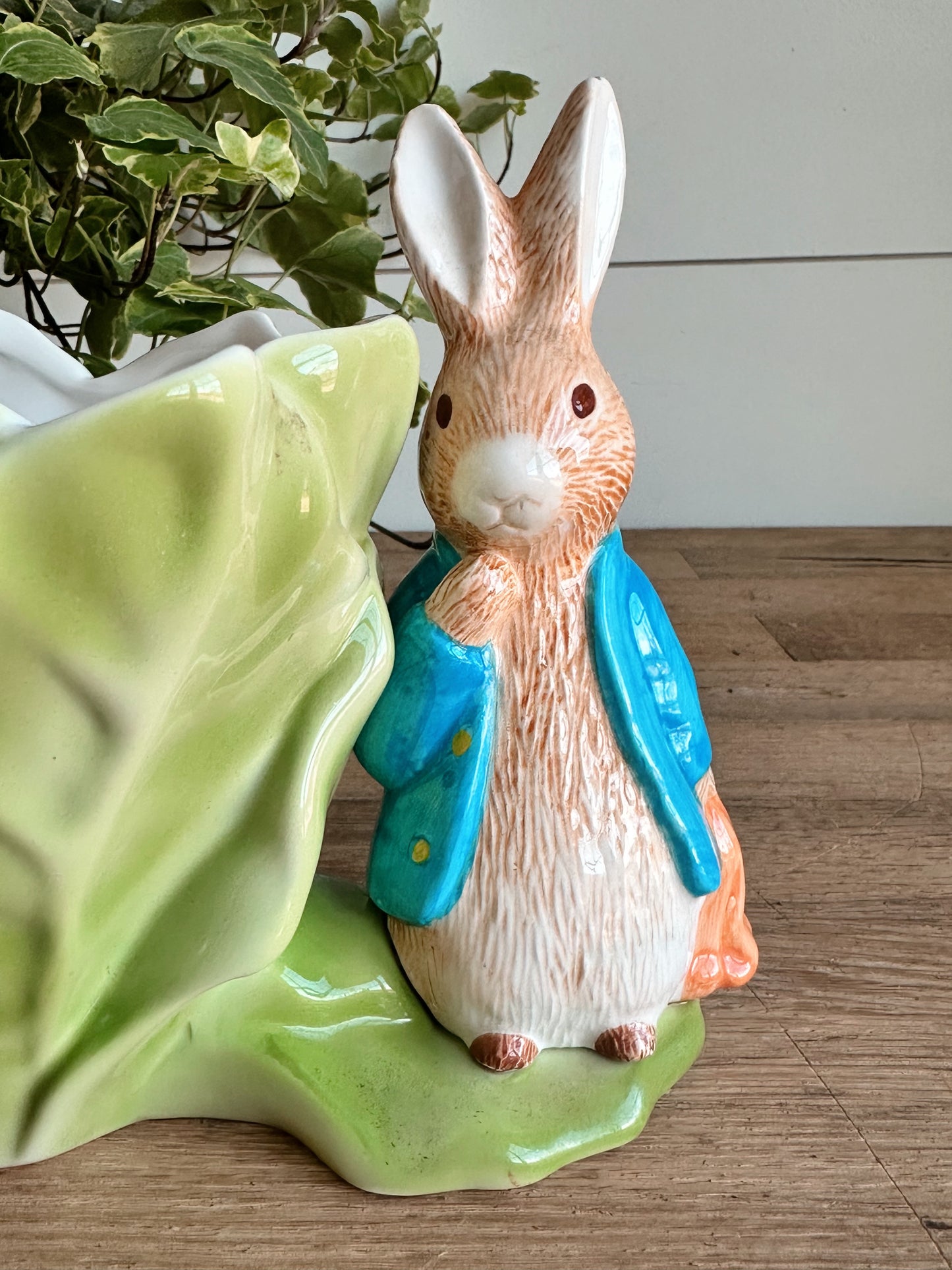 Vintage Beatrix Potter Peter Rabbit Planter