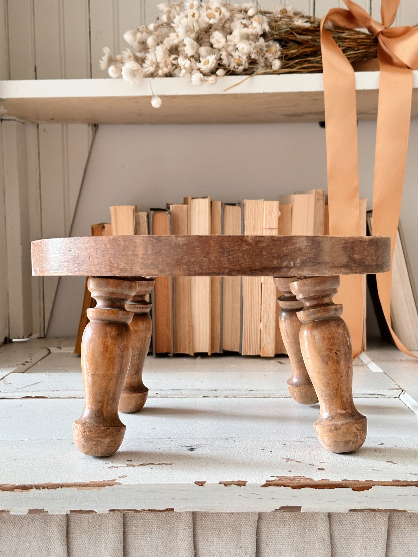 Vintage Deconstructed Stool, Riser