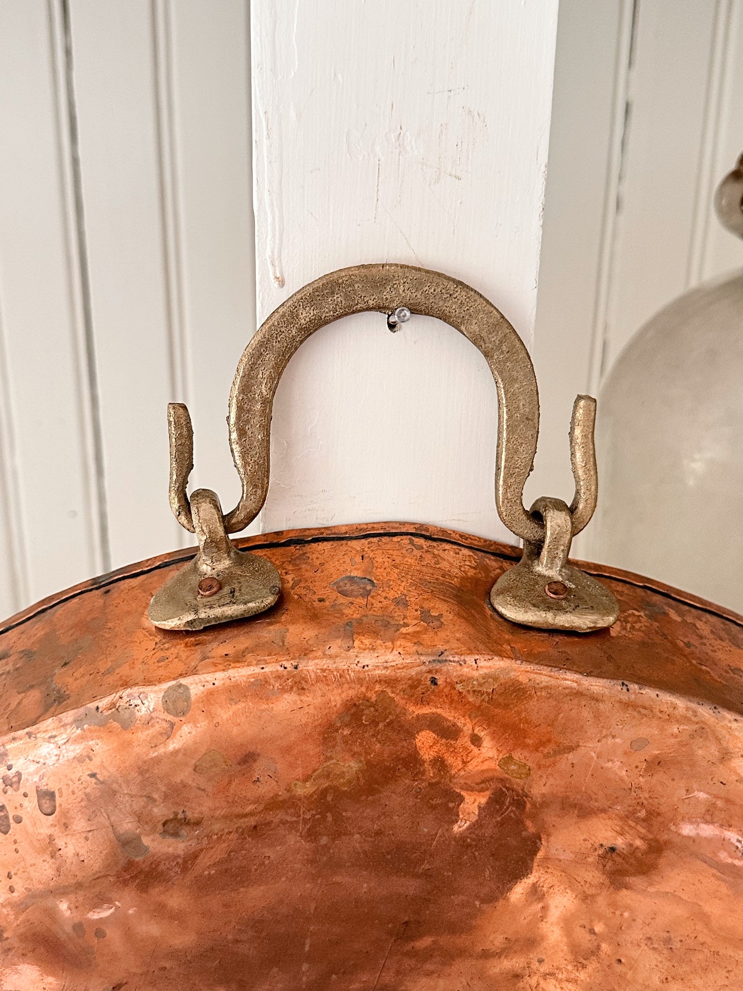 Large Vintage Copper Pans