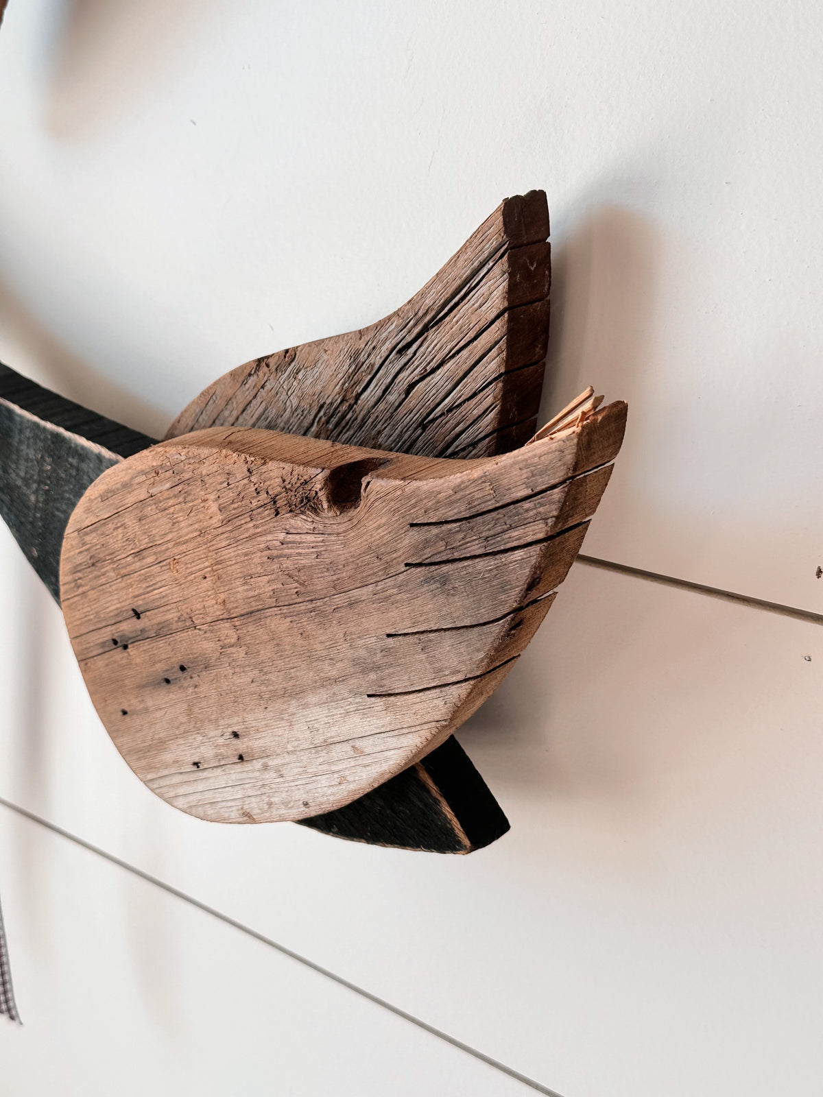 Vintage Wooden Geese Wall Hangings