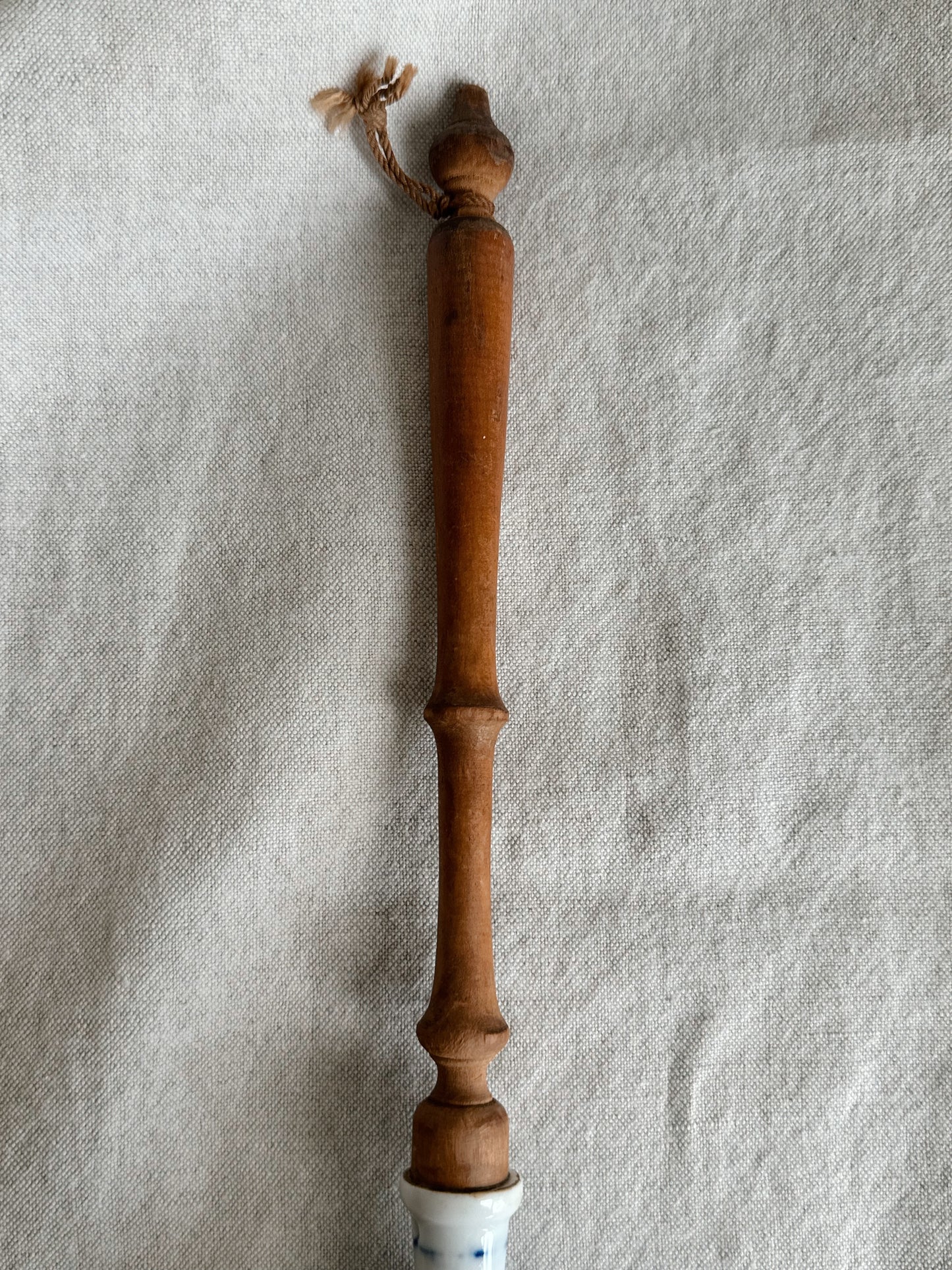 Antique Onion Ware Slotted Server