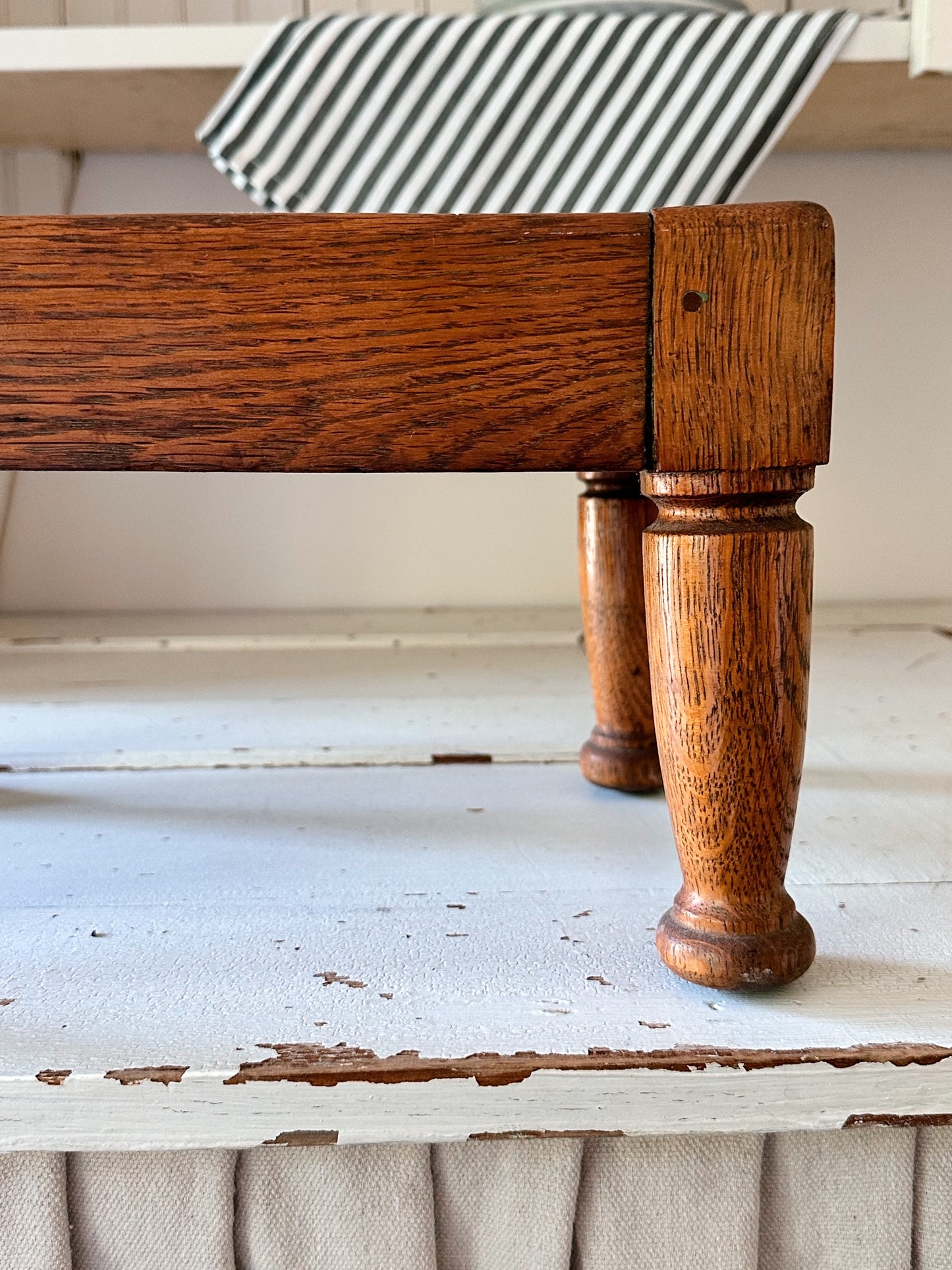 Vintage Deconstructed Footstool/Riser