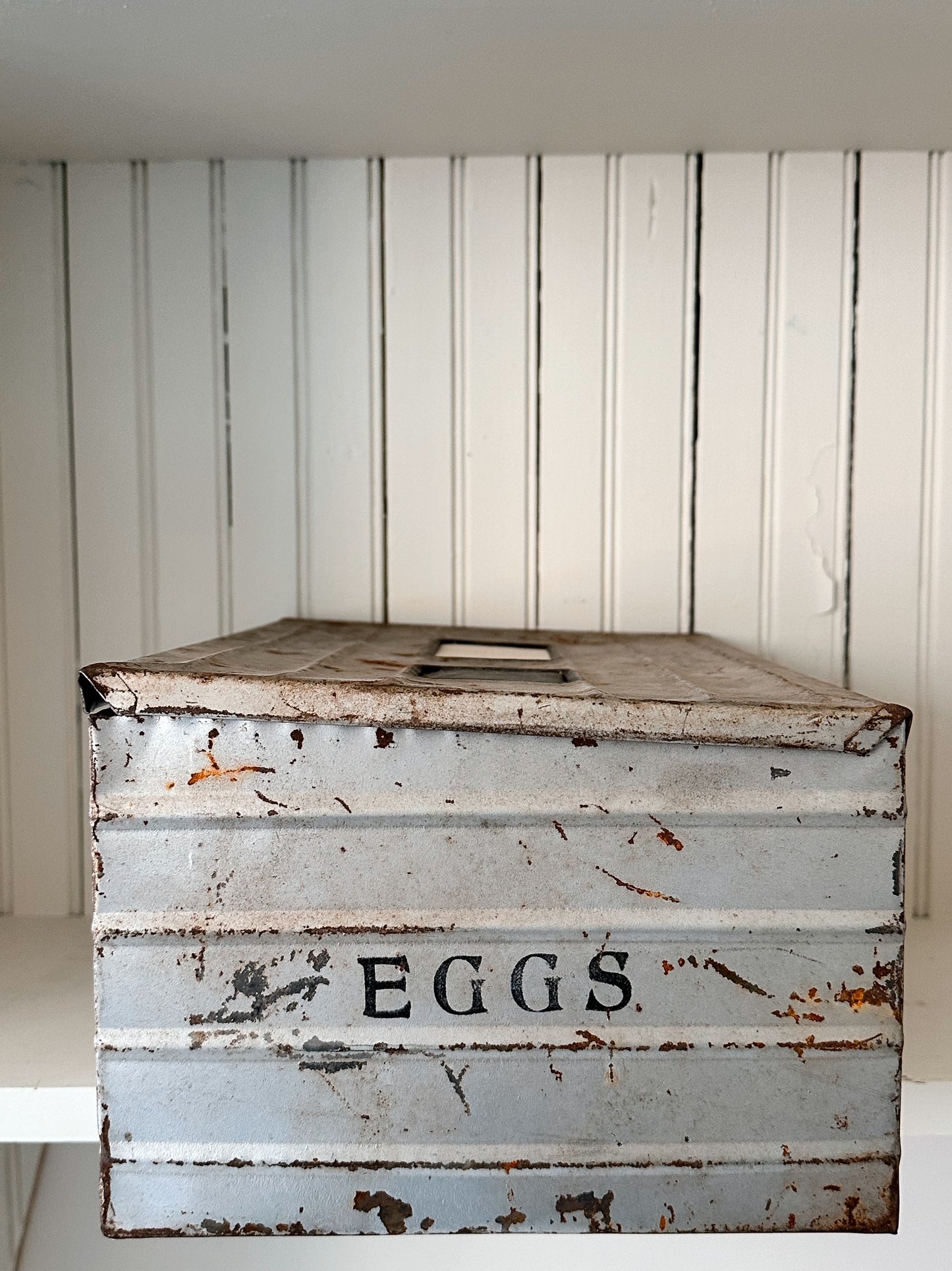 Vintage Egg Shipping Box