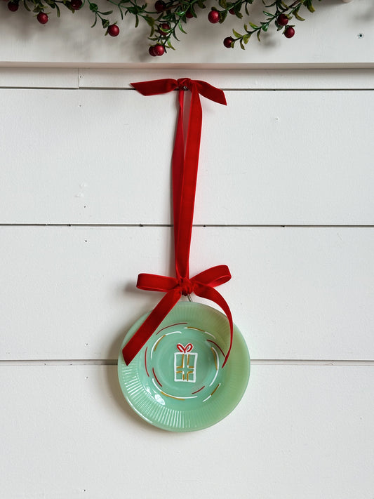 Hand Painted Vintage Jadeite