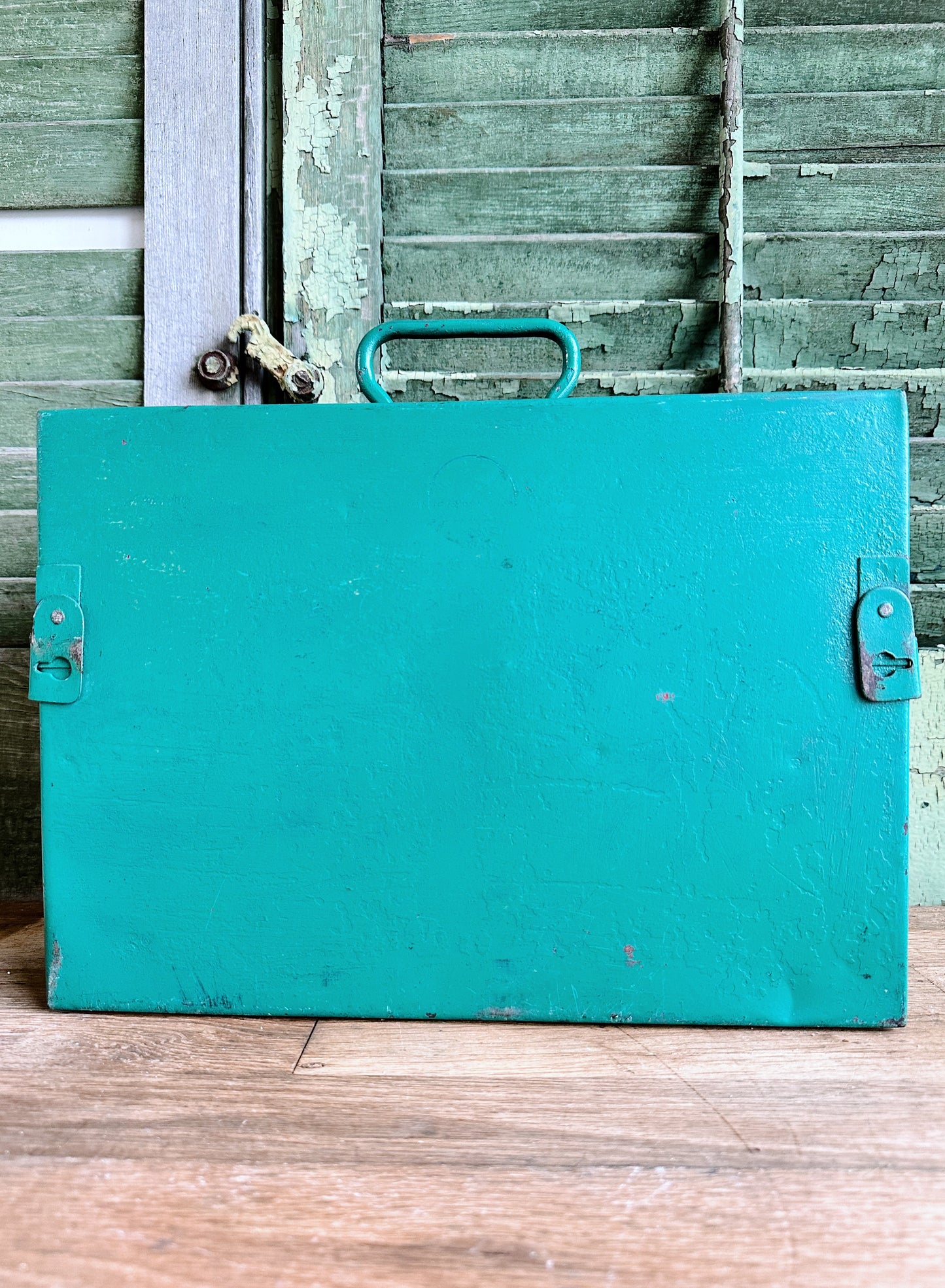 Vintage Metal First Aid Kit