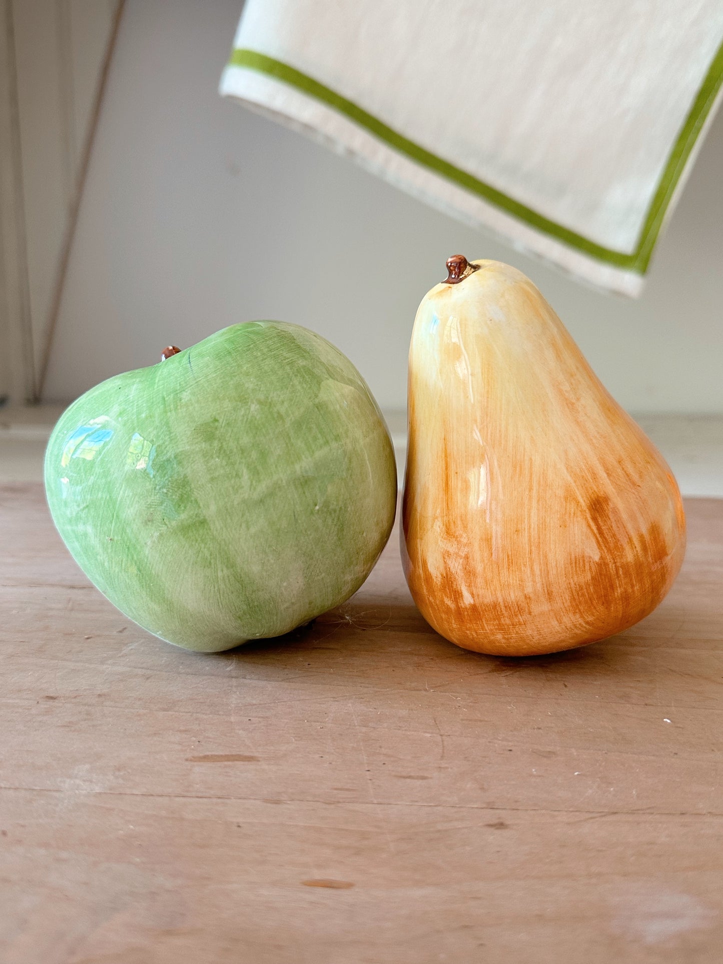 Vintage Ceramic Fruit Collection (9 pieces)