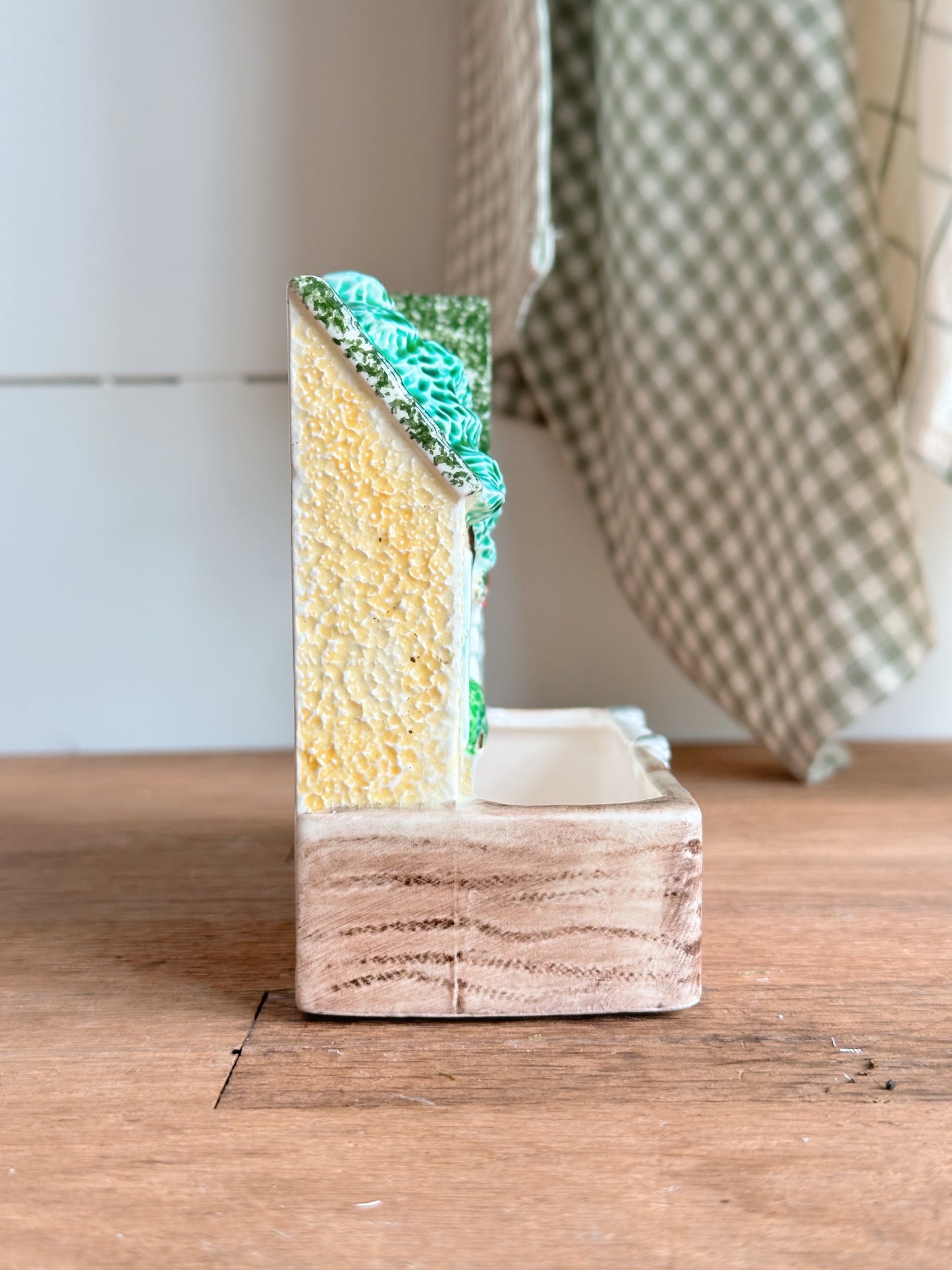 Vintage Home Sweet Home Sponge Holder (Japan Sample Piece)