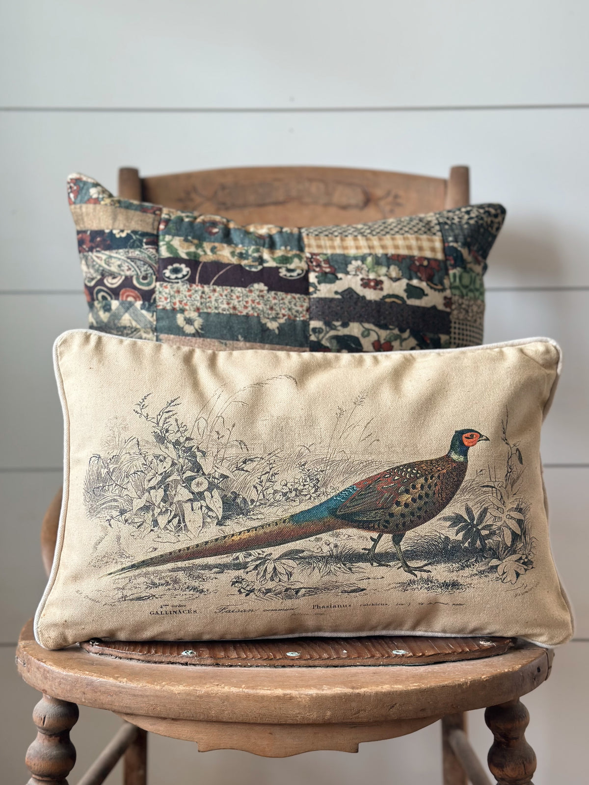 Pheasant Lumbar Pillow