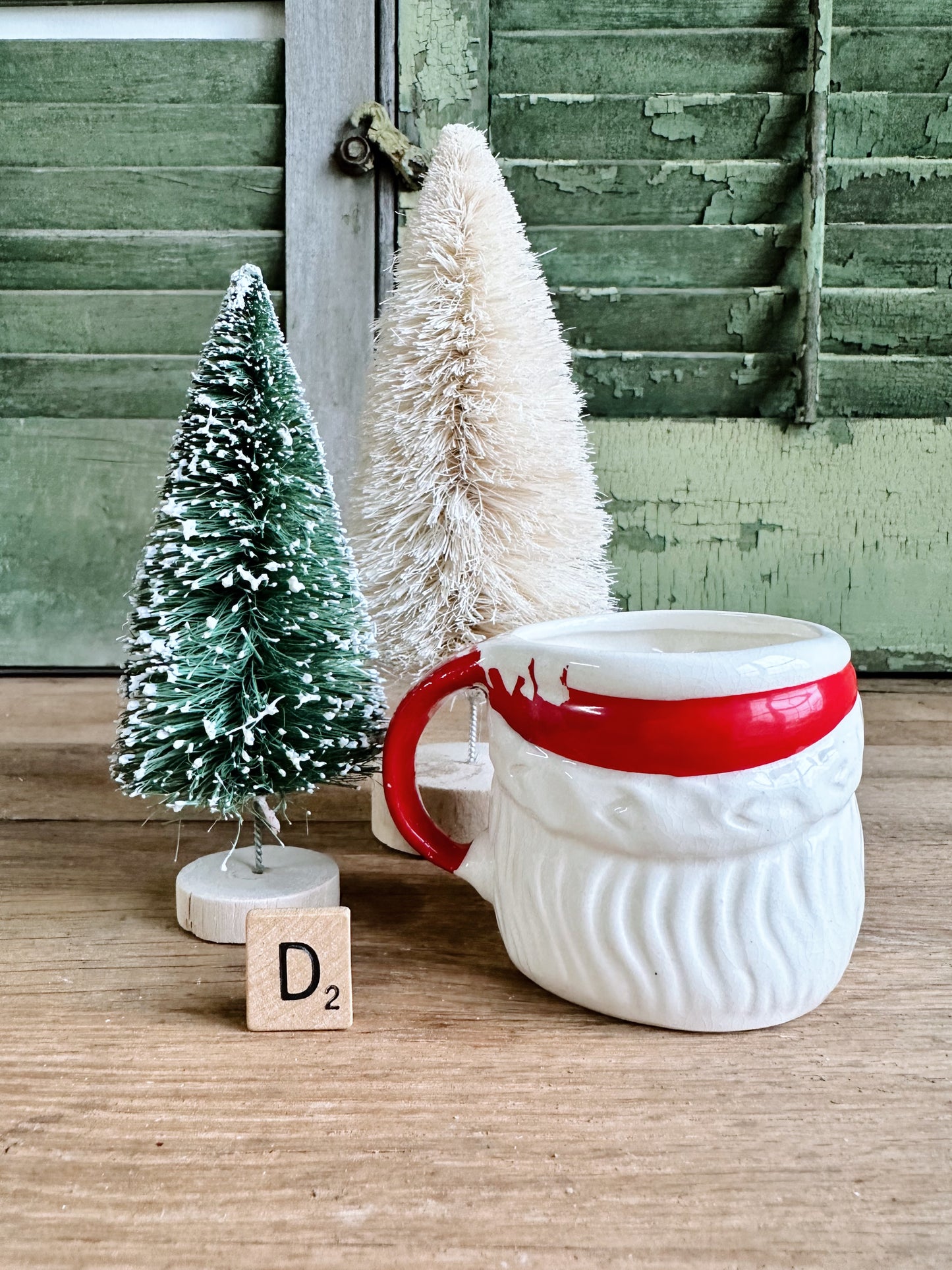 Vintage Santa Mug