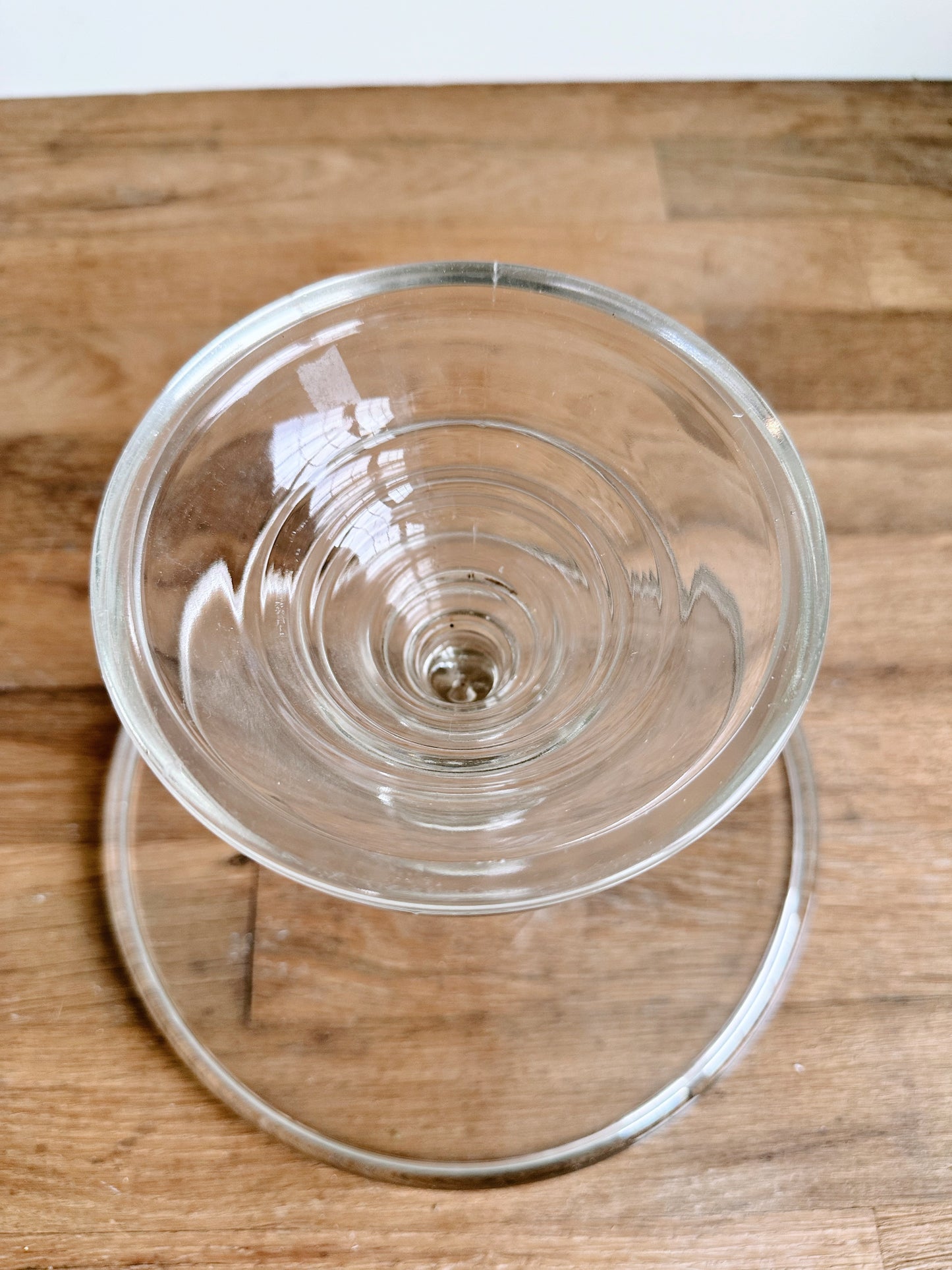 Vintage Glass Cake Stand