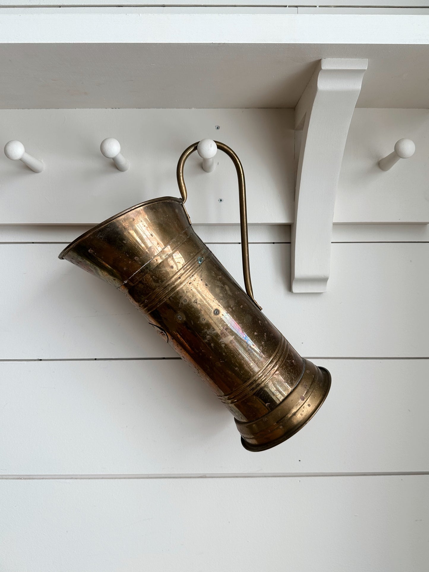 Vintage Brass Pitcher, 2 Ltr