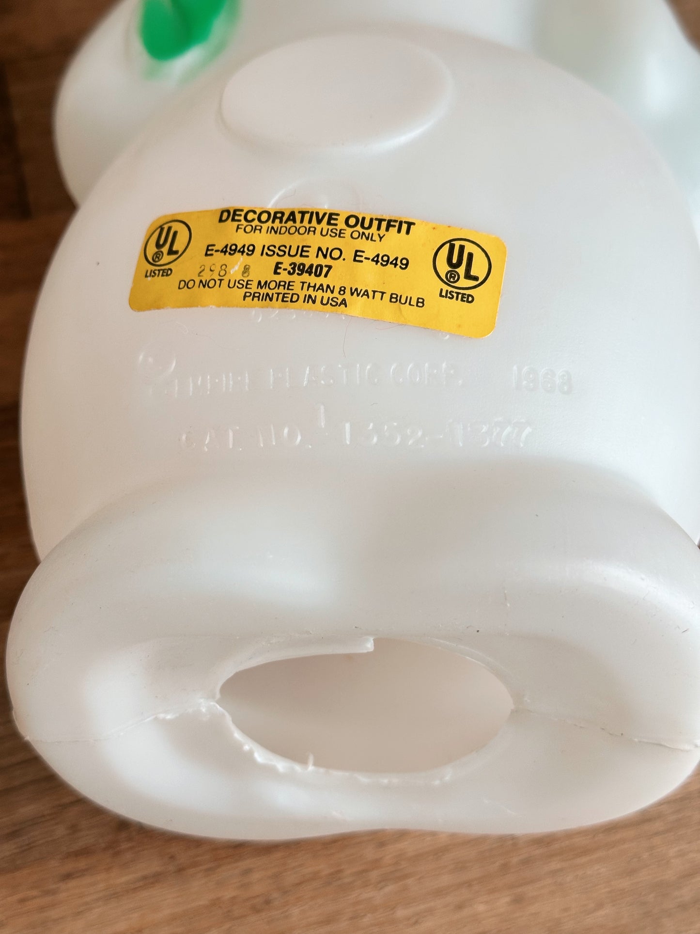 Vintage Empire Snowman Blow Mold