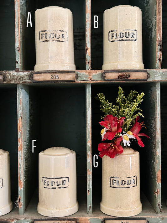 Vintage Flour Shakers