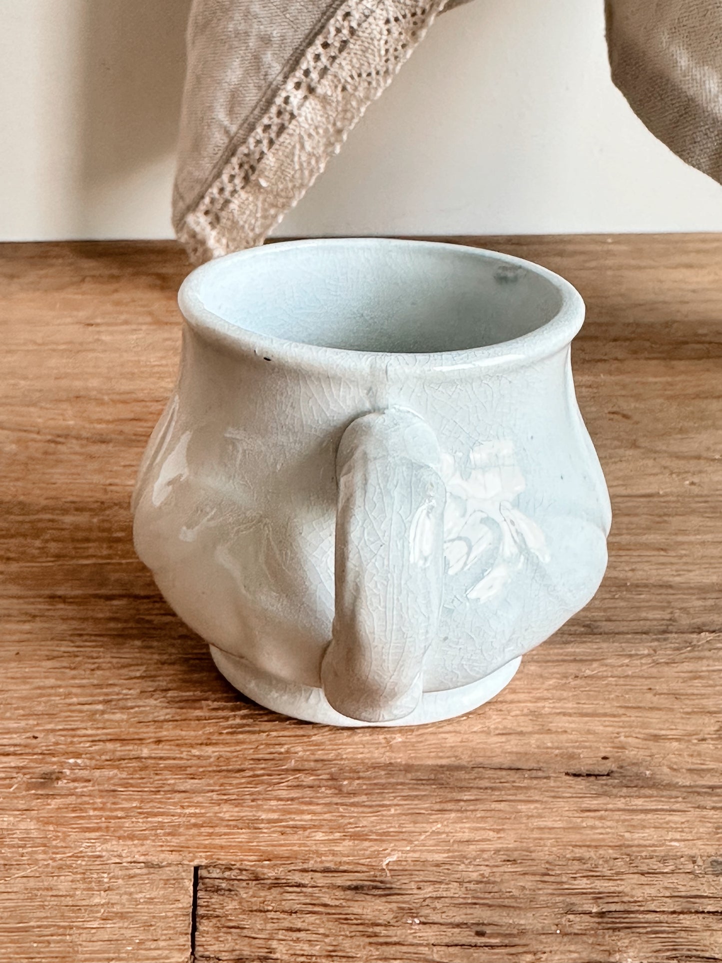 Petite Vintage Ironstone Mug