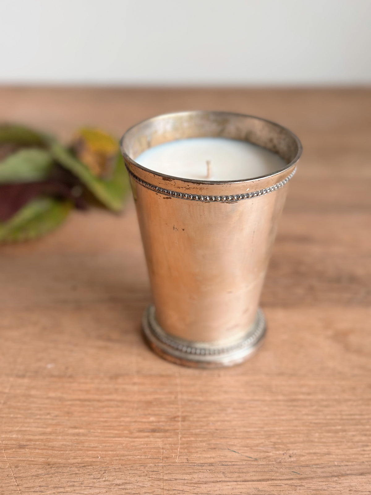 Woodland Berry - Vintage Silver Plate Mint Julep Cup