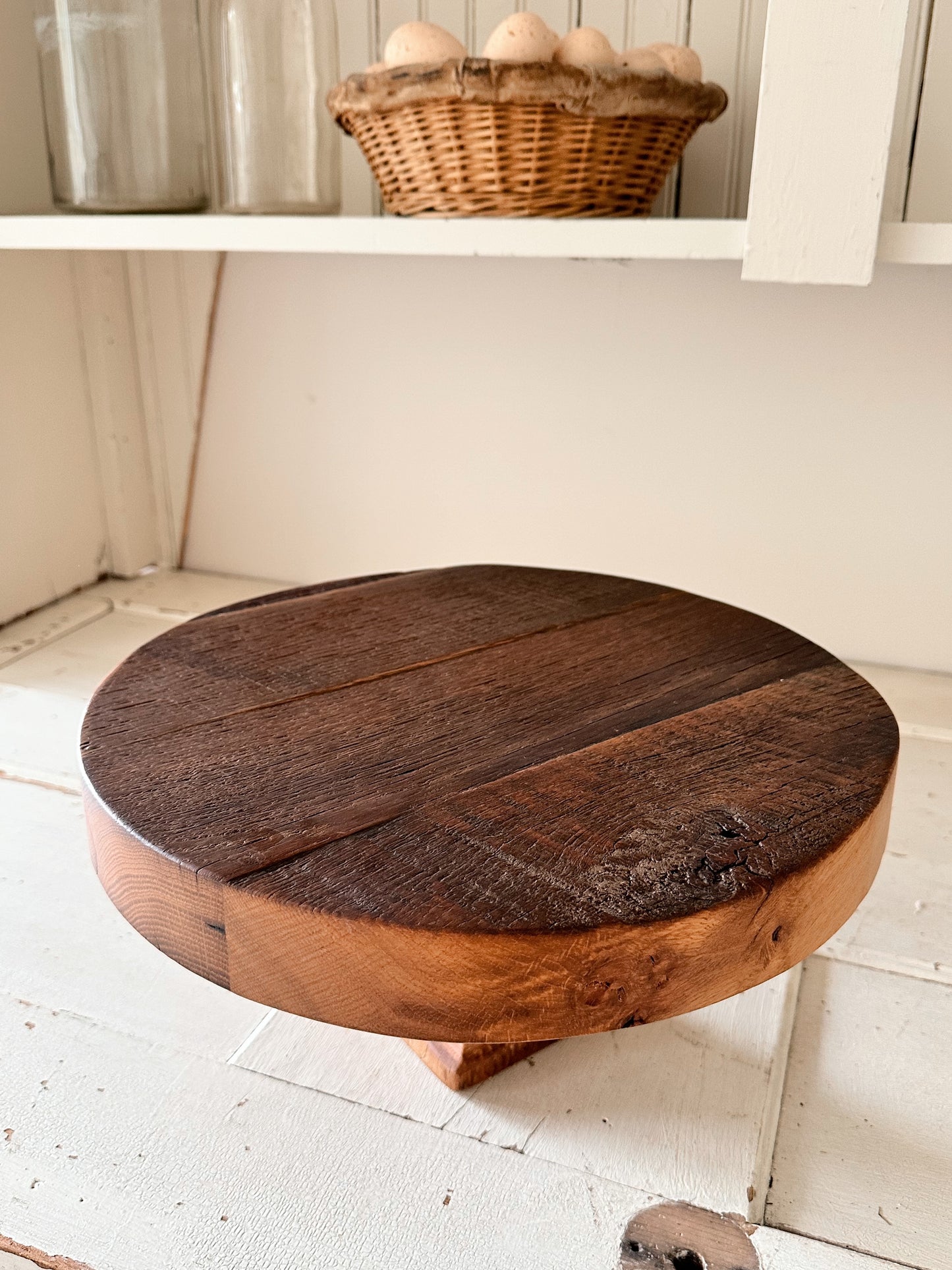 Handmade Solid Wood Cake Stand/Riser