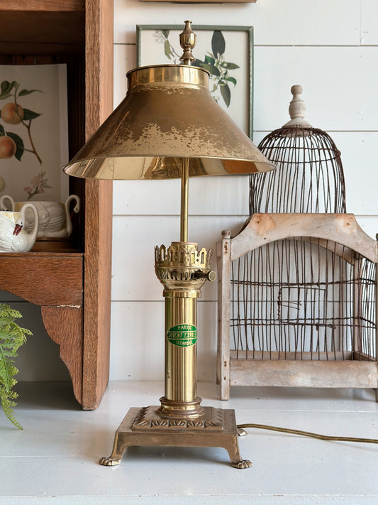 Vintage Brass Lamp