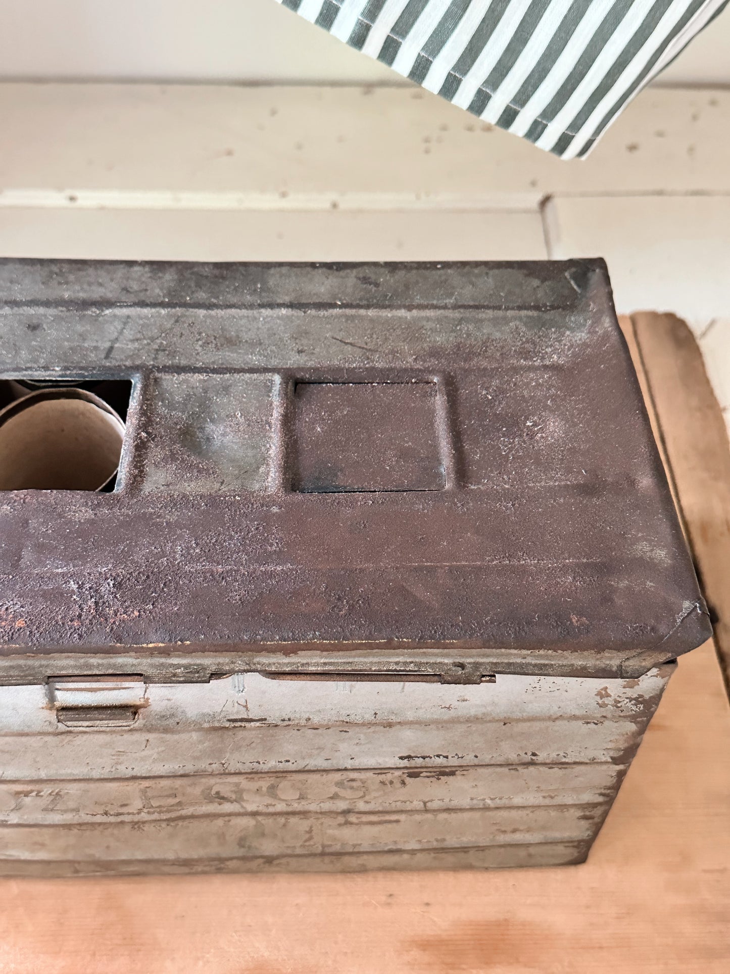 Antique Egg Shipping Box