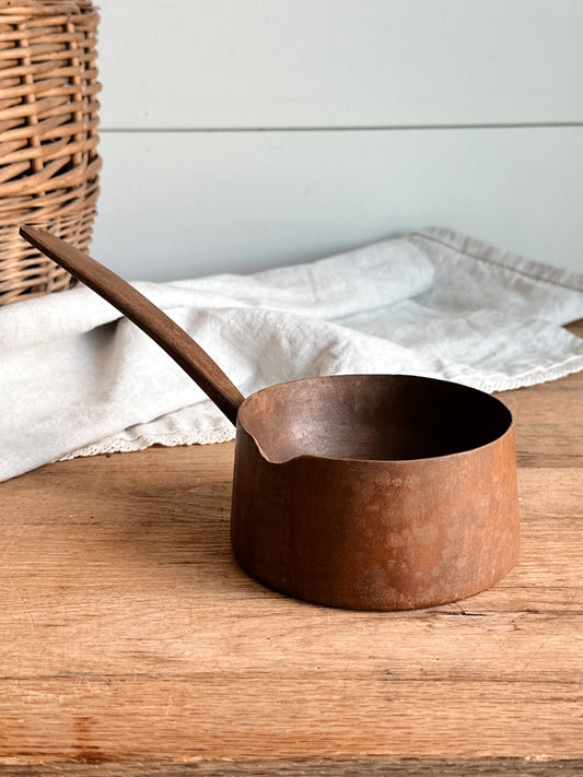 Vintage Cherry Wood Scoop