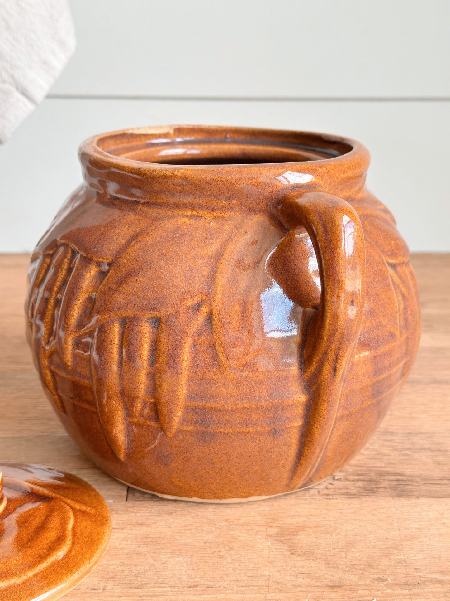 Vintage McCoy Bean Pot
