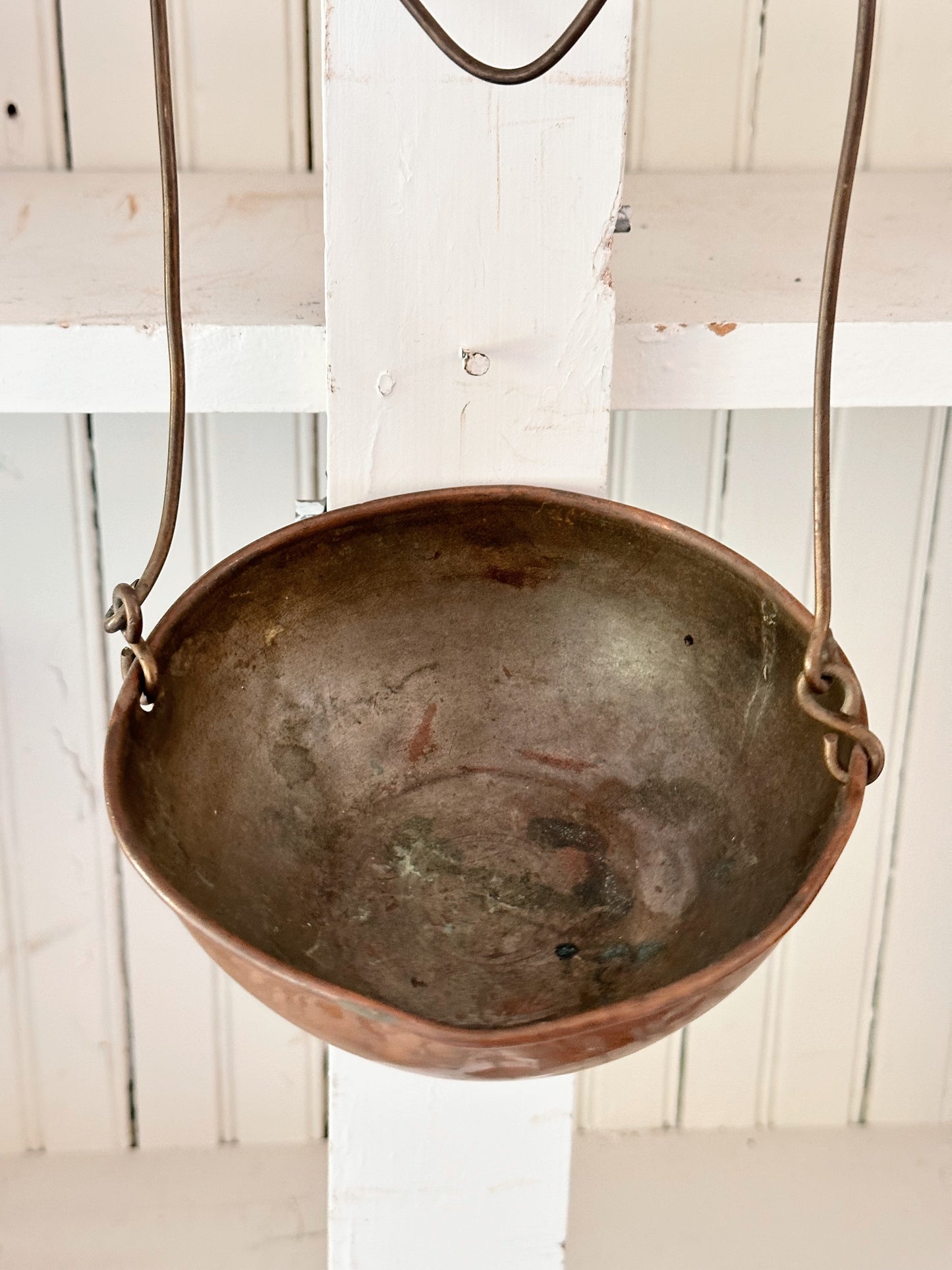 Vintage Copper Bird Bath/Feeder