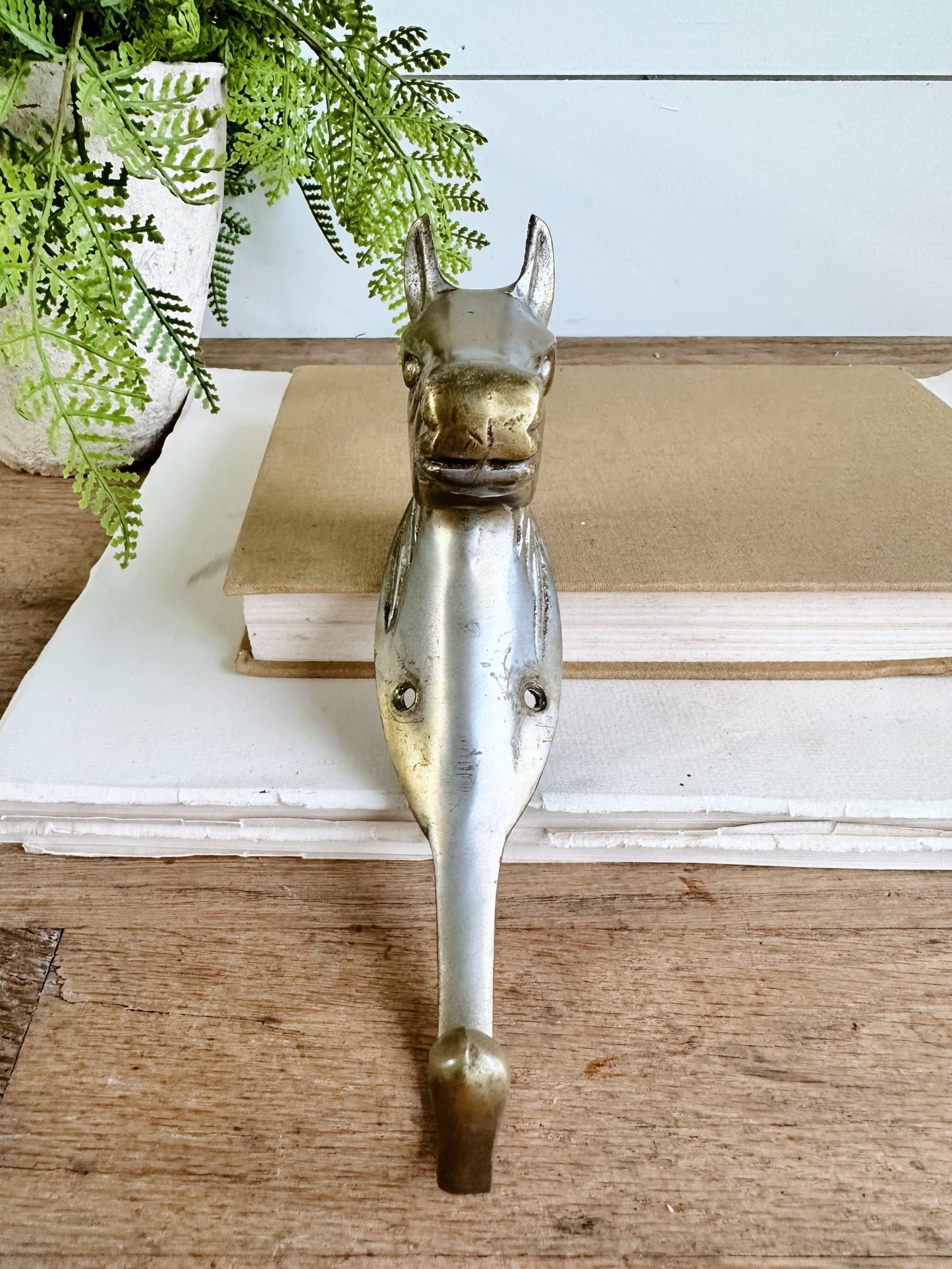 Heavy Vintage Horse Wall Hook