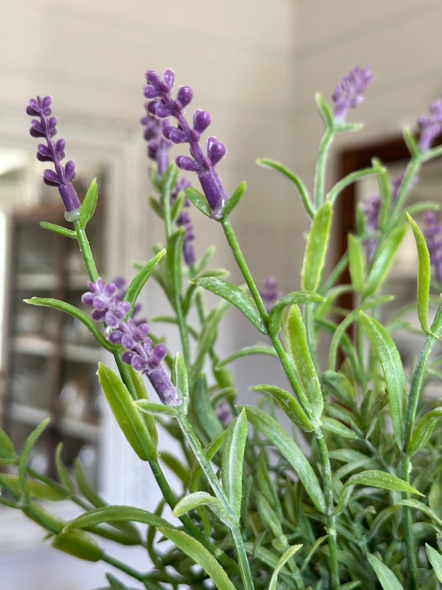 faux lavender plants Faux Lavender Topiary –