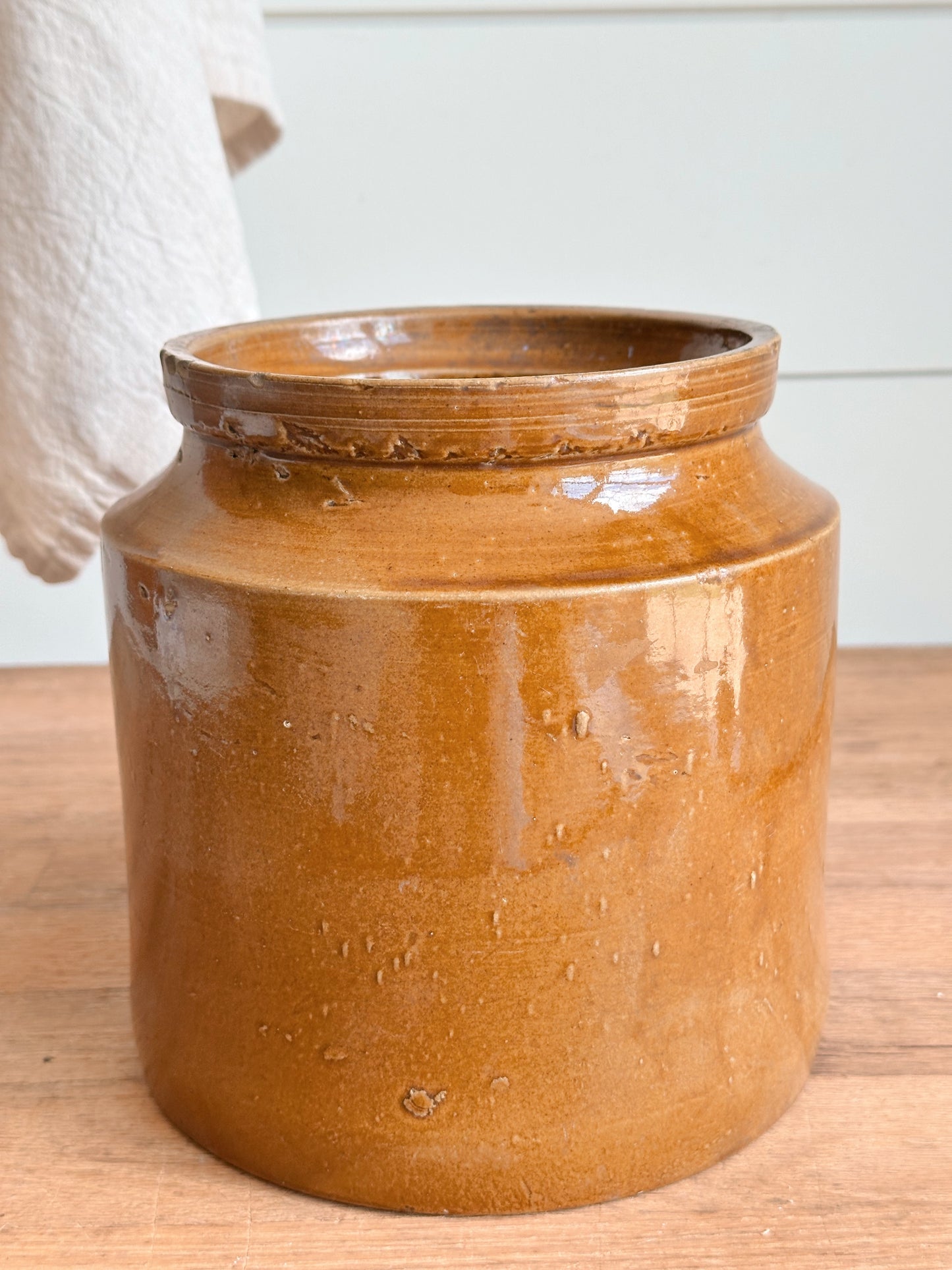 Vintage Stoneware Pantry Crock