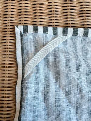 Collection of Four Linen Tea Towels