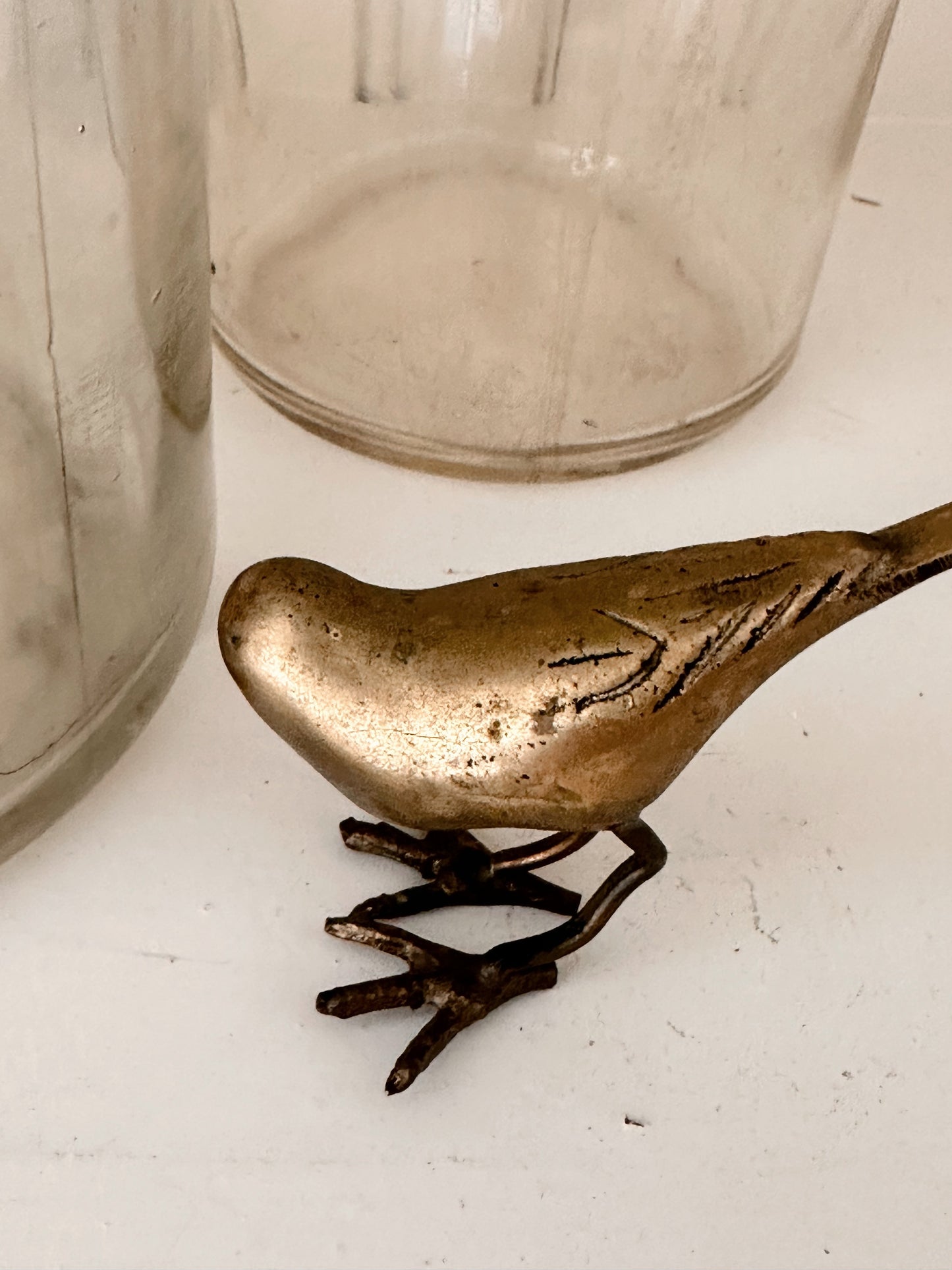 Vintage Brass Bird