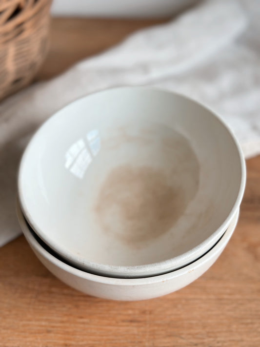 Pair of WS George Ironstone Bowls