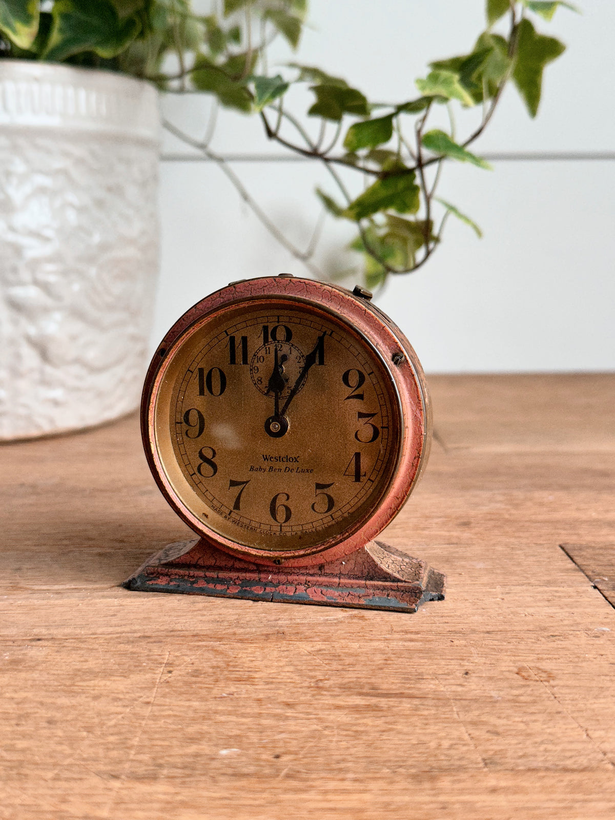 Vintage Westclox Baby Ben De Luxe