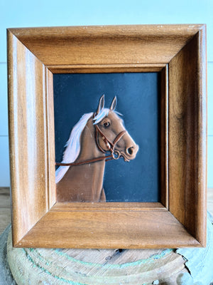 Vintage Coppercraft Horse Wall Hanging