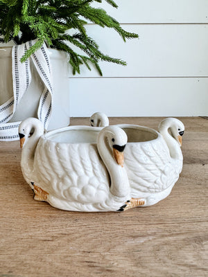You Choose the Scent - Swan Vintage Vessel Candle