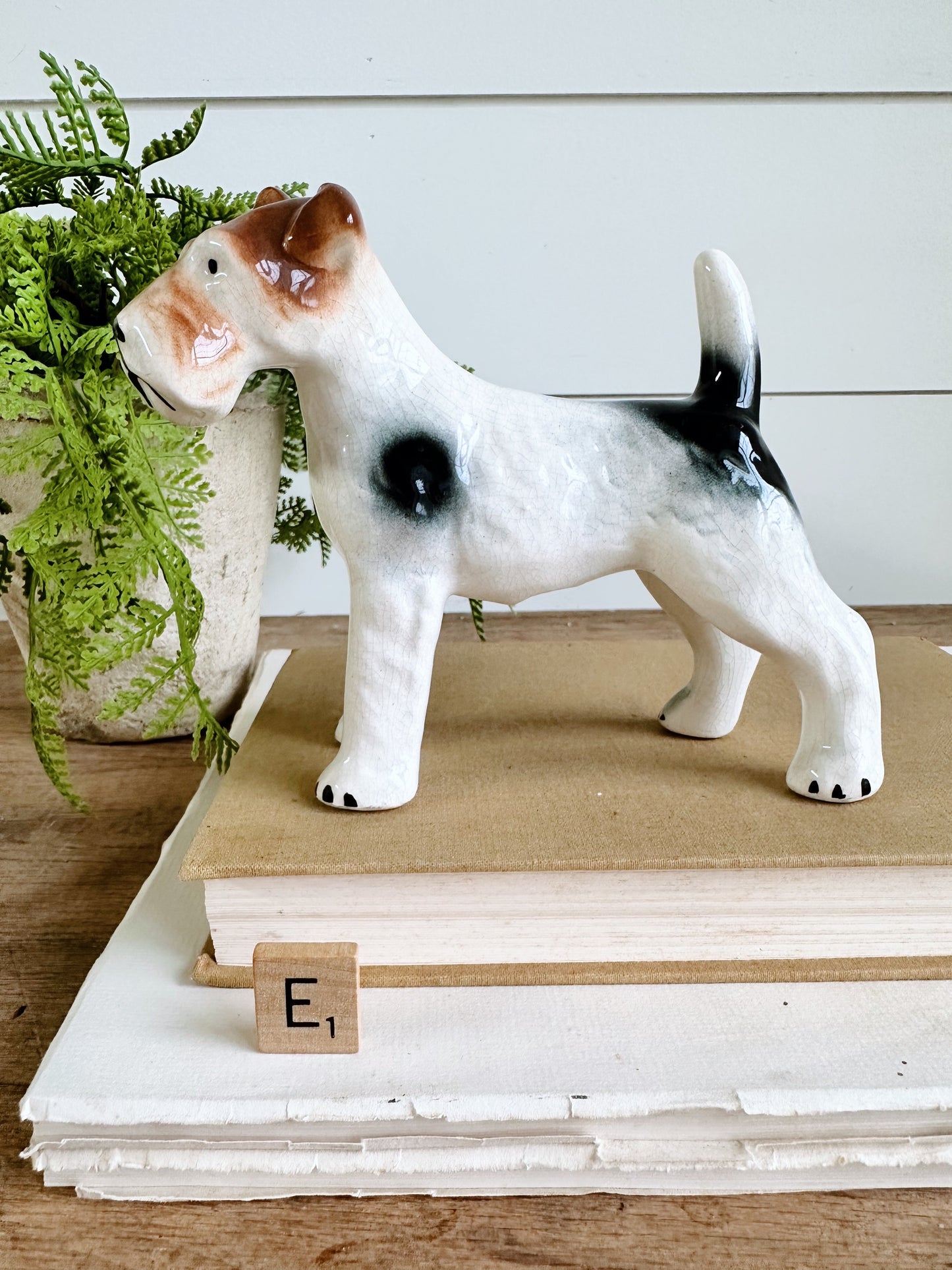 Vintage Terrier Figurine