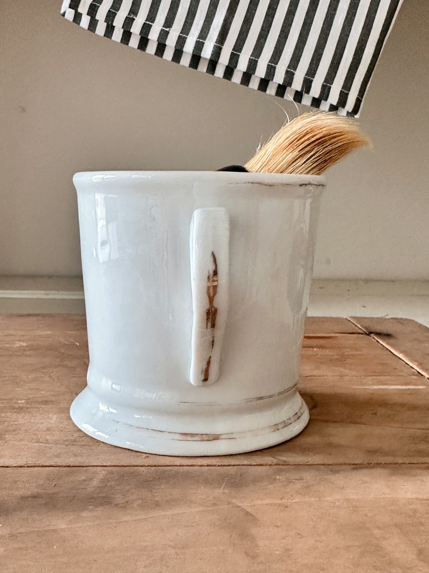 Vintage Shave Mug & Brush