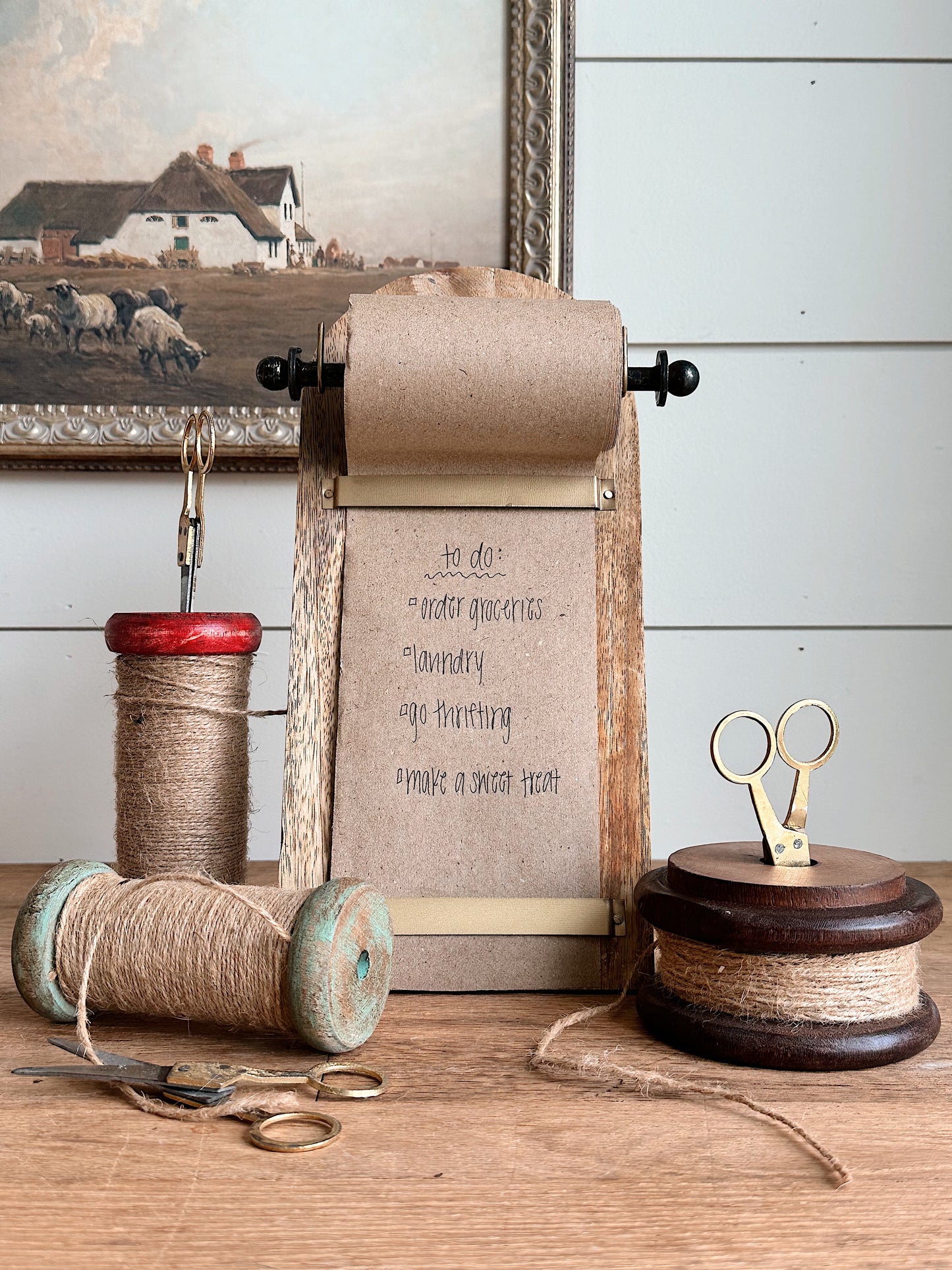 Twine Spool & Scissor