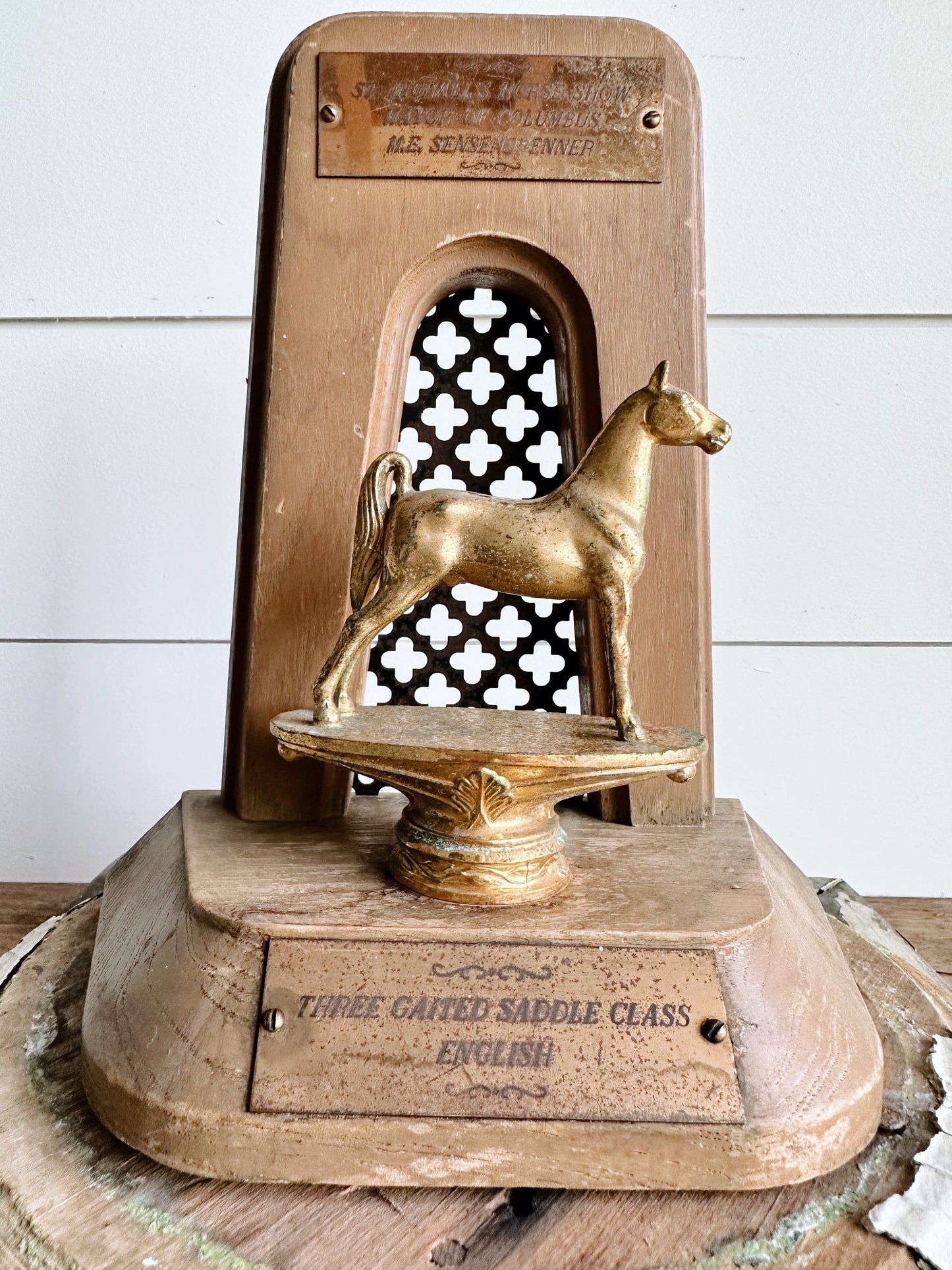 Vintage Horse Show Trophy